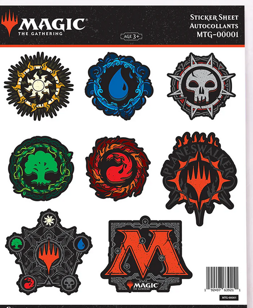 Magic: The Gathering: Sticker Sheet MTG-00001
